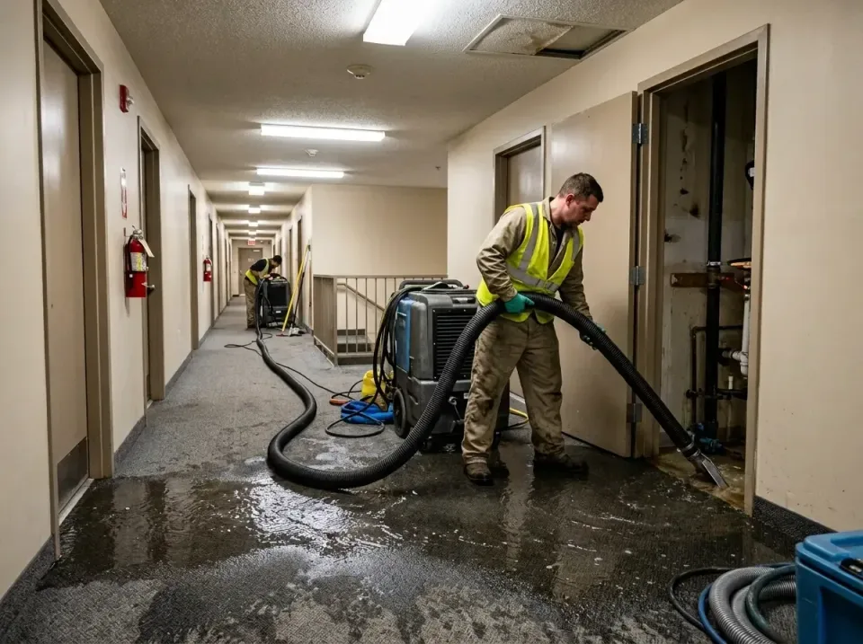 multi-unit-apartment-hallway-f-005 — frequently asked questions, Emergency Burst Pipe Water Extraction & Removal in McGehee,…
